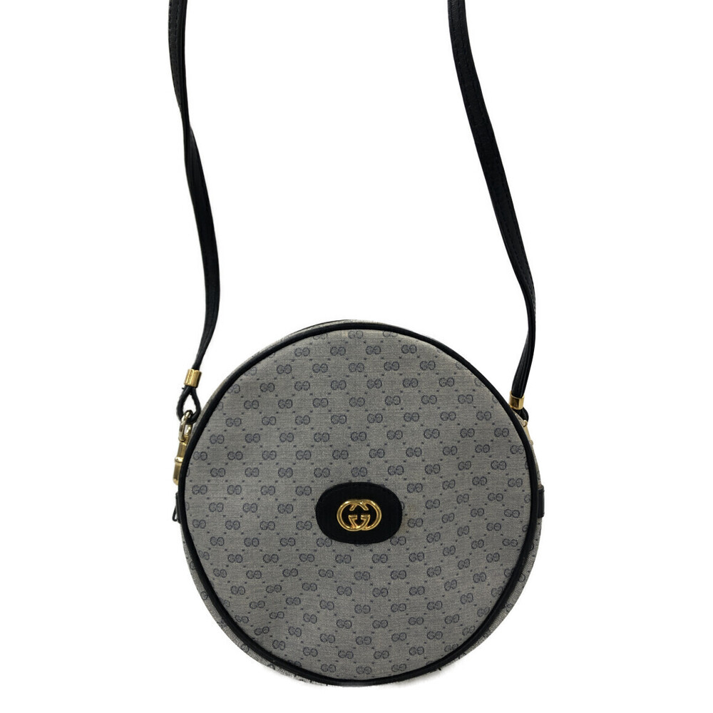 Gucci GG Round Canteen Crossbody Bag Beige White